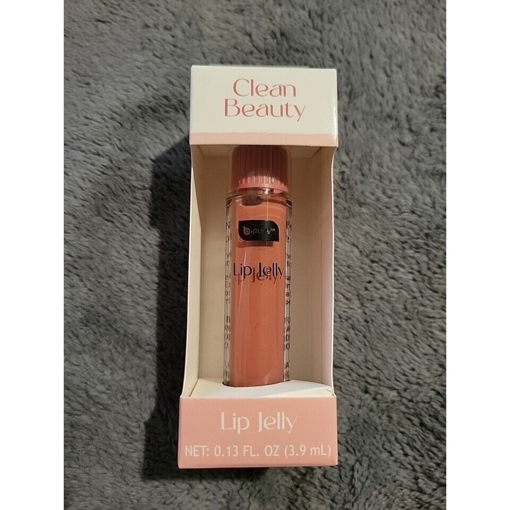 B*Pure Clean Beauty Lip Jelly - Rose -With Vitamin E Rose Avocado Raspberry Oils